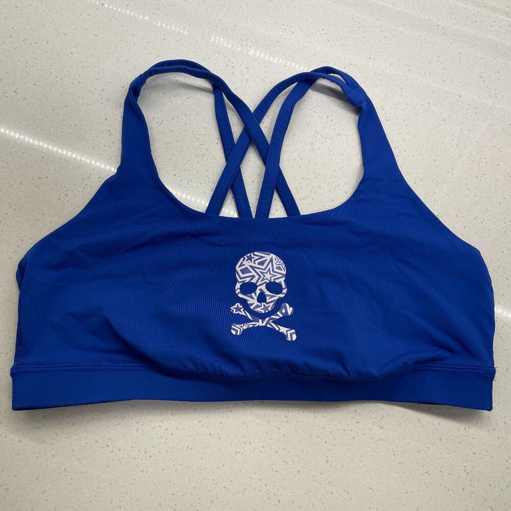 Lululemon x SoulCycle Blue Sports Bra – Size 10